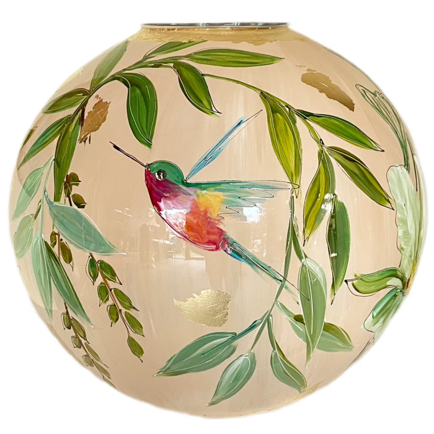 Ban.do Vintage Geïnspireerde Bloem Vaas Oranje Ban.do Vintage Geïnspireerde Bloem Vaas Oranje