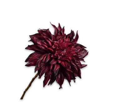 Silk ka dahlia bordeaux real touch