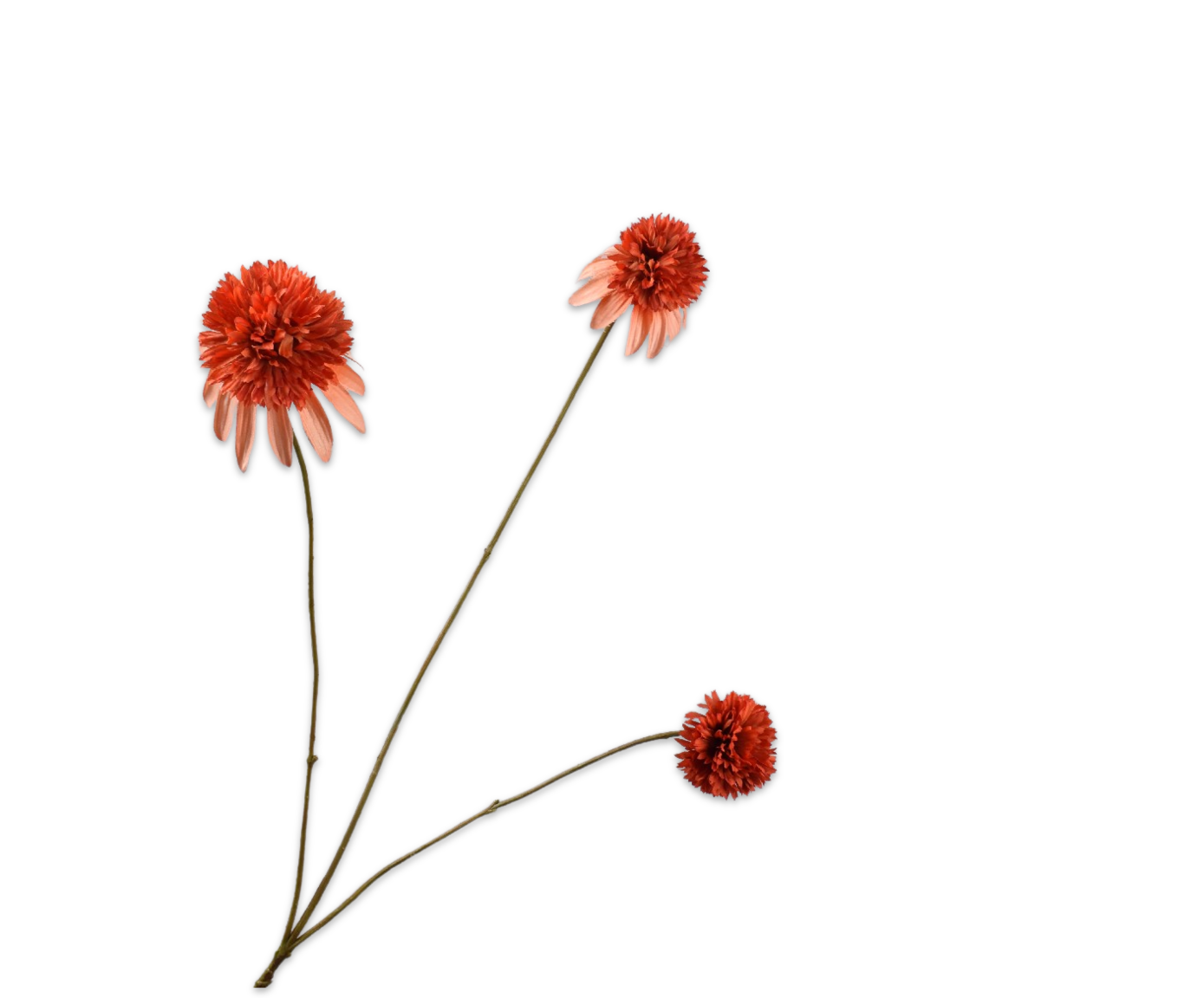 Silk ka rudbeckia tak oranje/rood