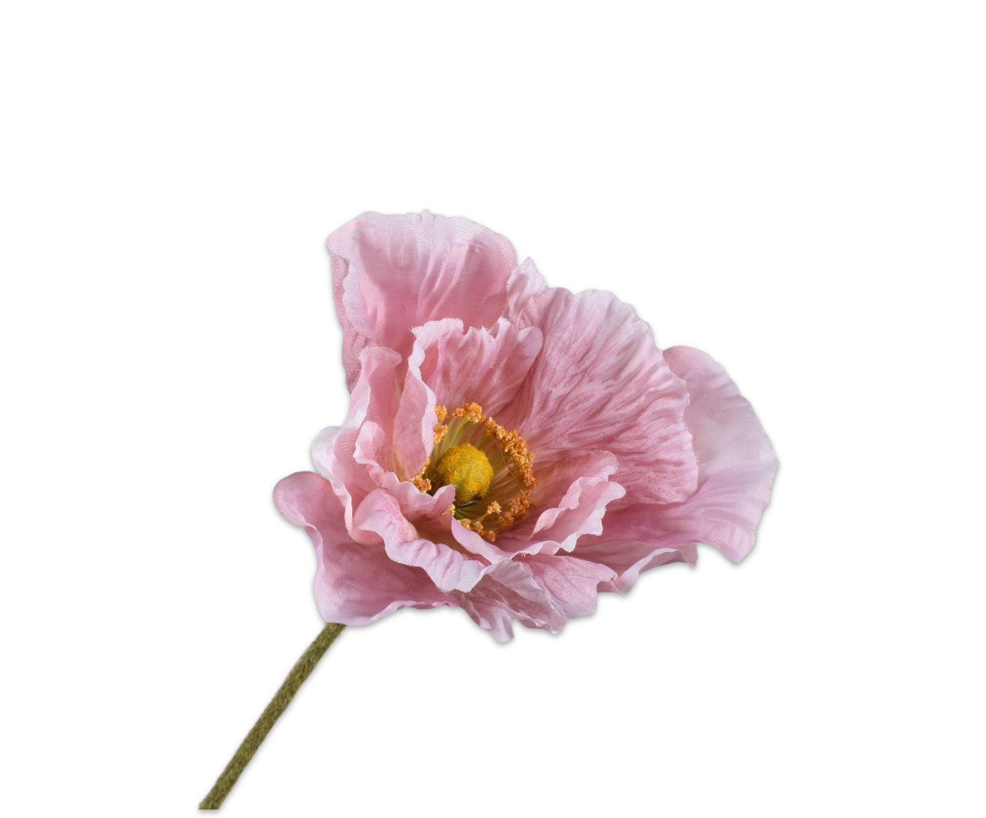 Silk ka klaproos dubbel roze