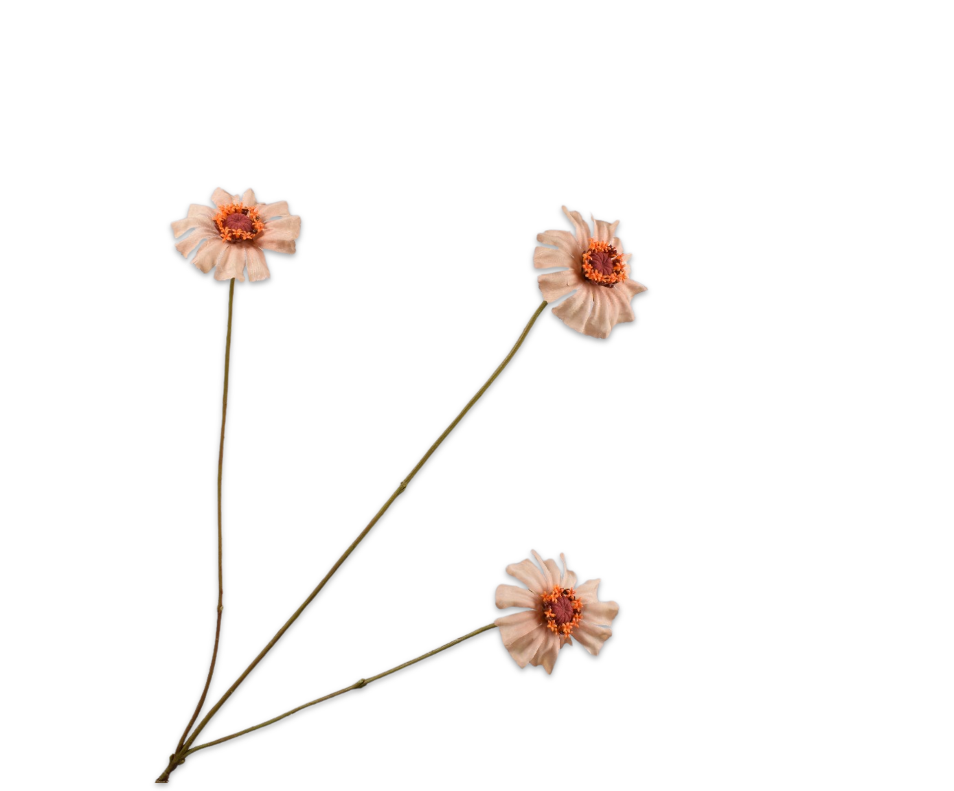 Silk ka zinnia perzik