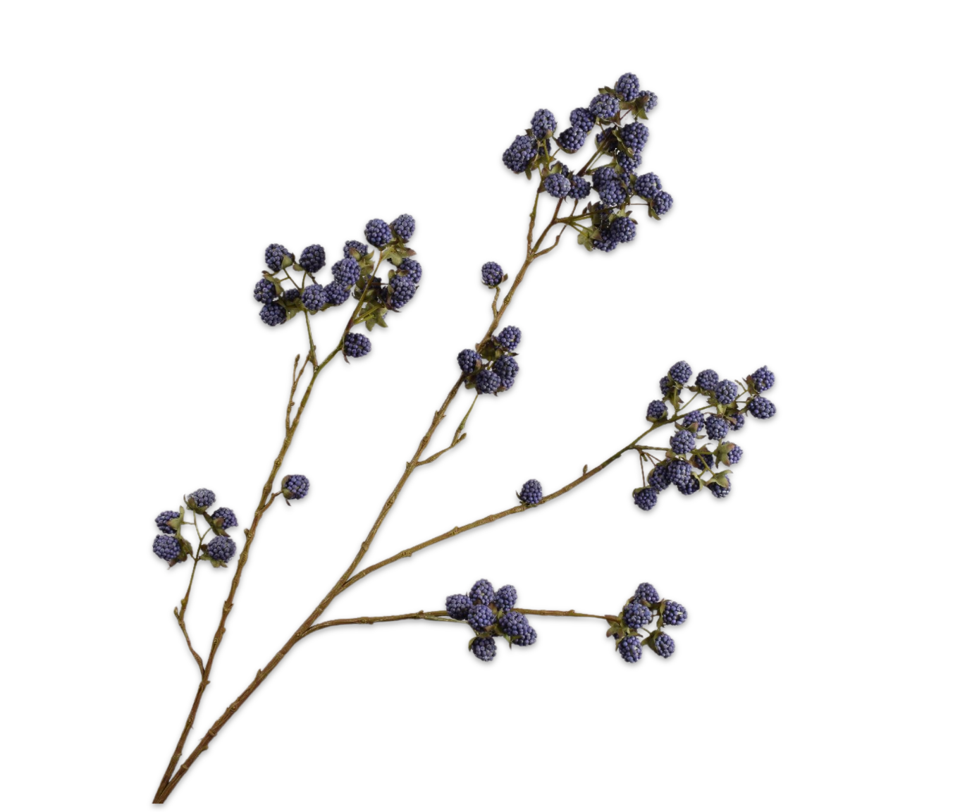 Silk ka braamtak blauw groot