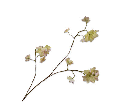 Silk ka hortensia tak groen/roze