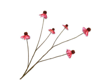 Silk ka rudbeckia roze