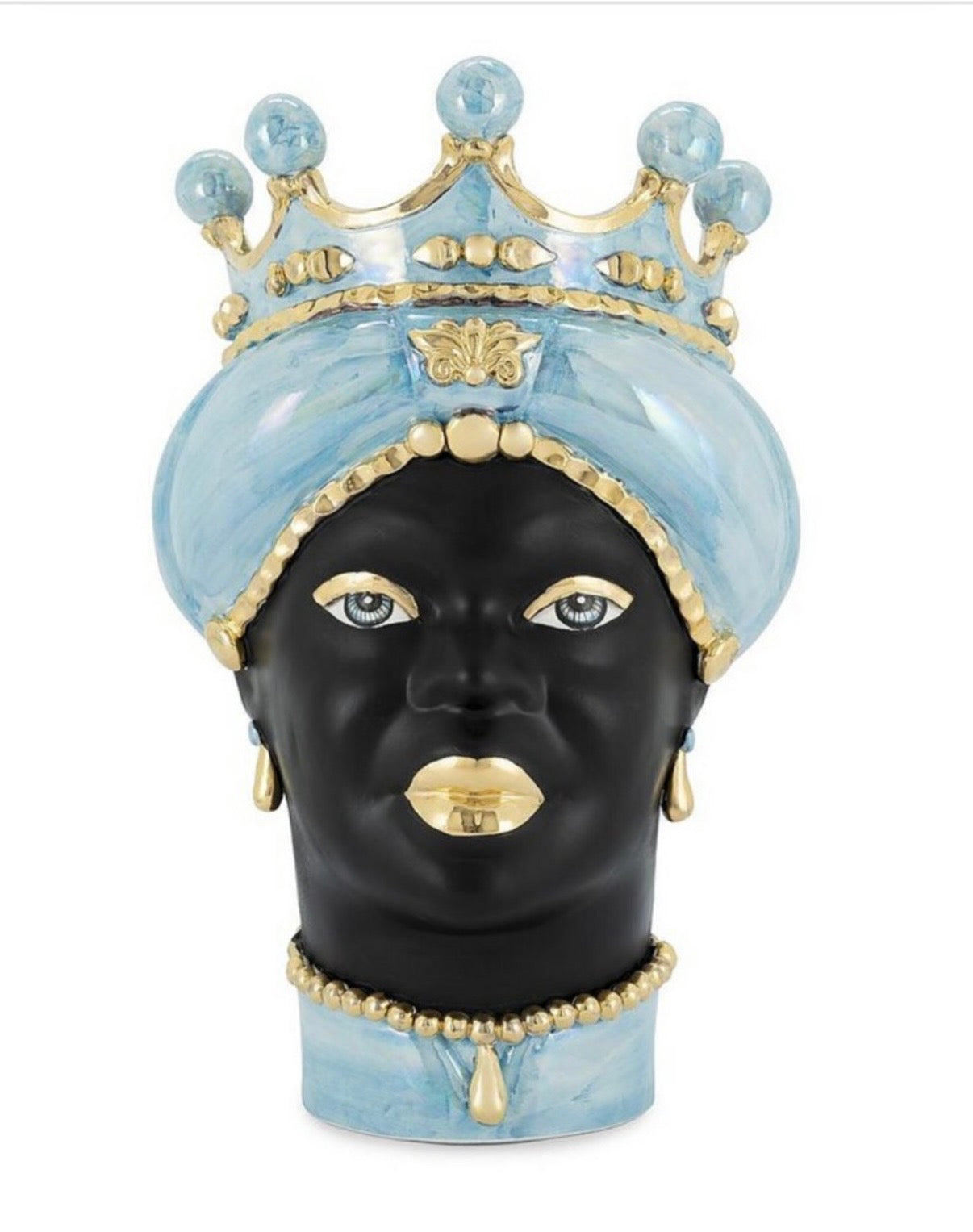 MORO head queen turquoise