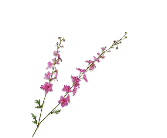 Silk ka delphinium roze