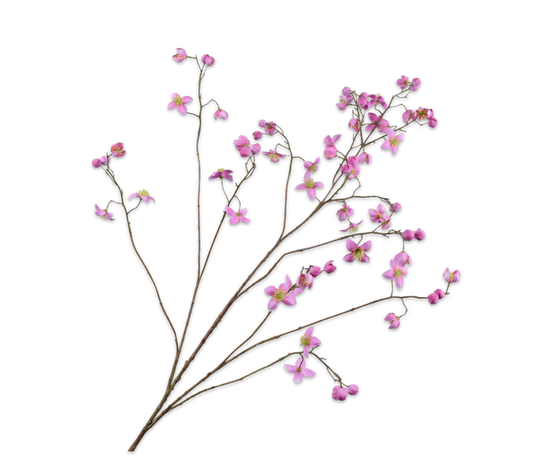 Silk ka thalictrum roze