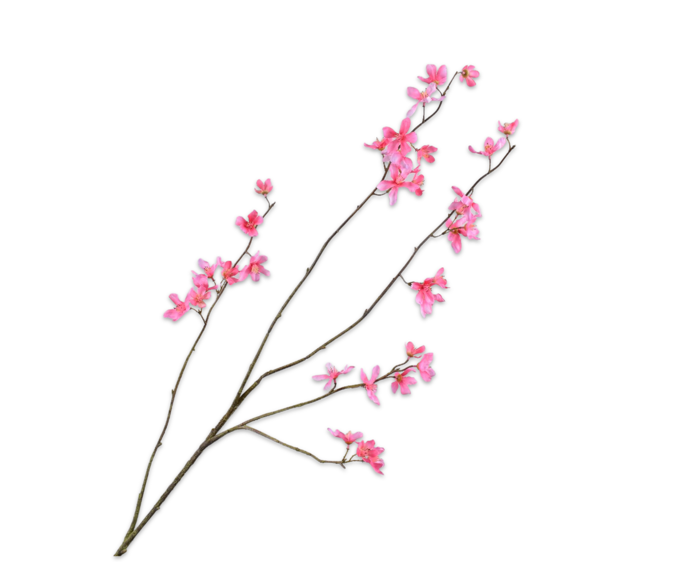 Laad afbeelding in Galery viewer, Silk ka bloesemtak donker roze