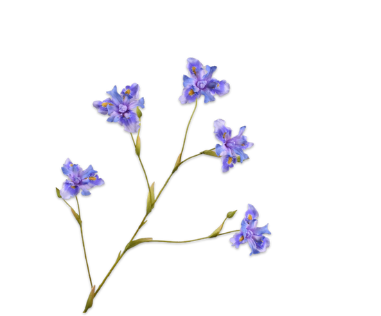 Laad afbeelding in Galery viewer, Silk ka iris tak lavendel