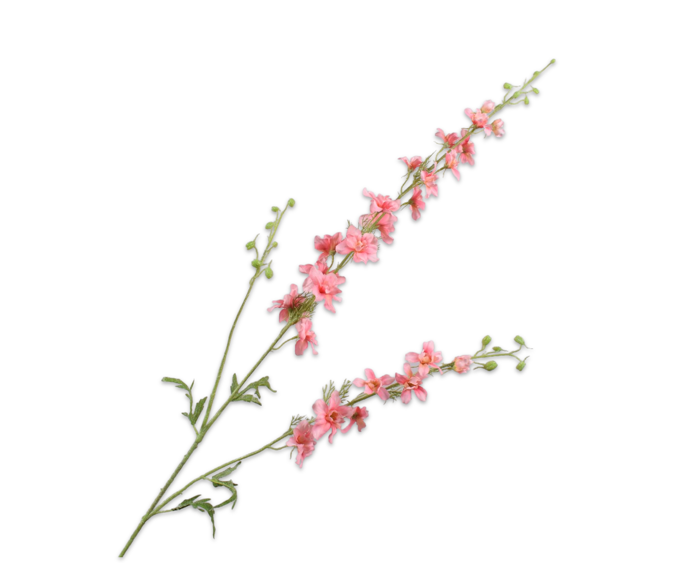 Silk ka delphinium roze/rood