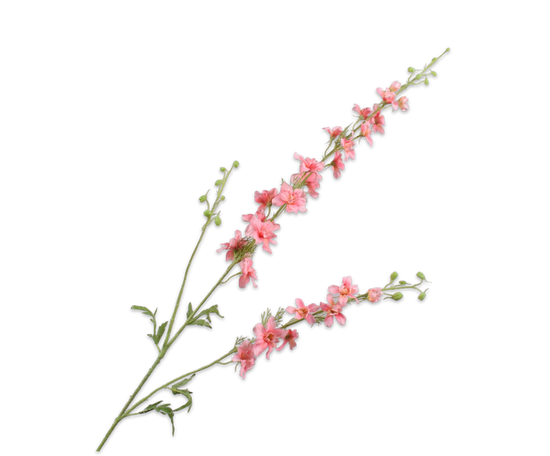 Silk ka delphinium roze/rood