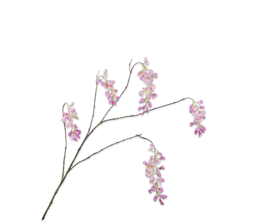 Silk ka wisteria roze