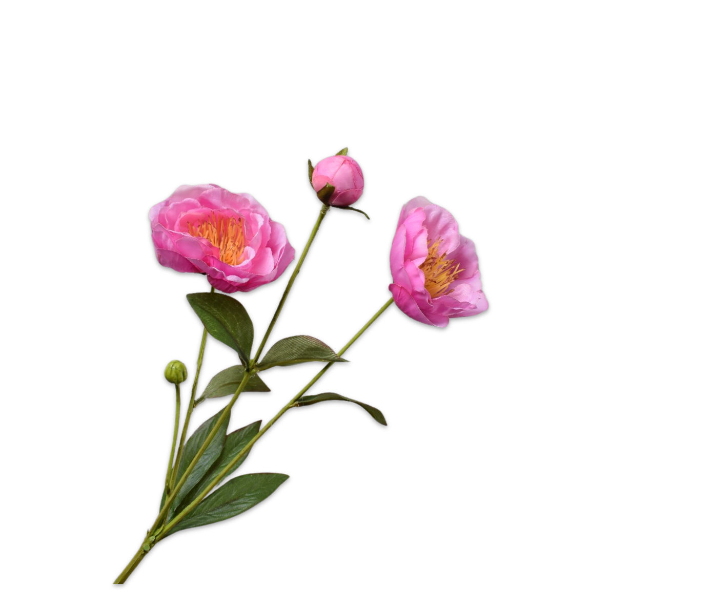 Silk ka pioen tak donker roze