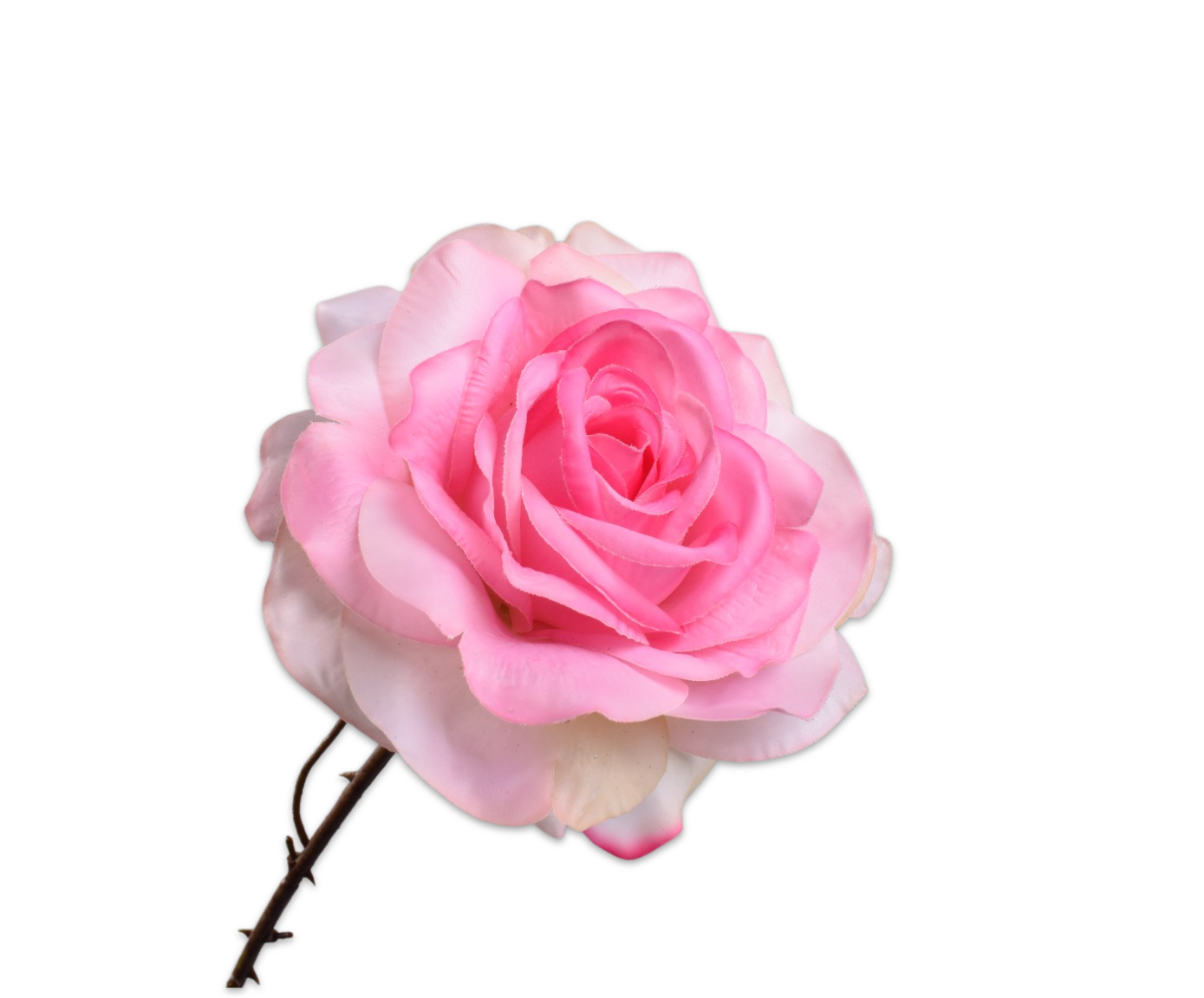 Laad afbeelding in Galery viewer, Silk ka roos tak  donker roze